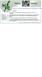 Mobile Screenshot of harvey-electric.com